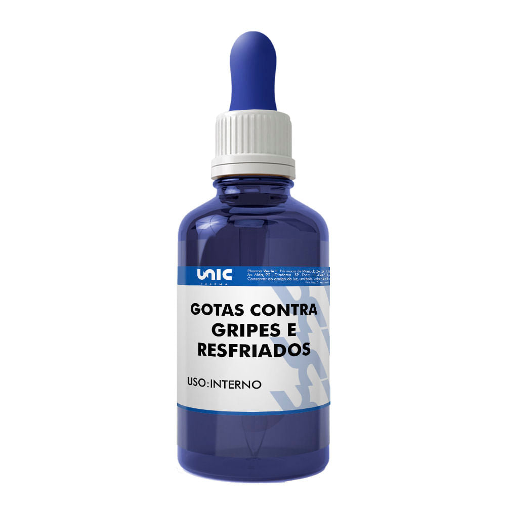Gotas Contra Gripes  E Resfriados - 30 Ml