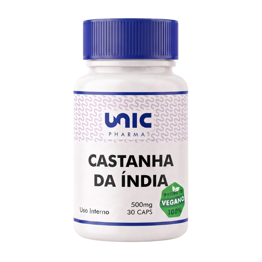 Castanha da índia 500mg 30 Cápsulas Vegan