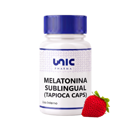 Melatonina sublingual  tapiocaps 3mg