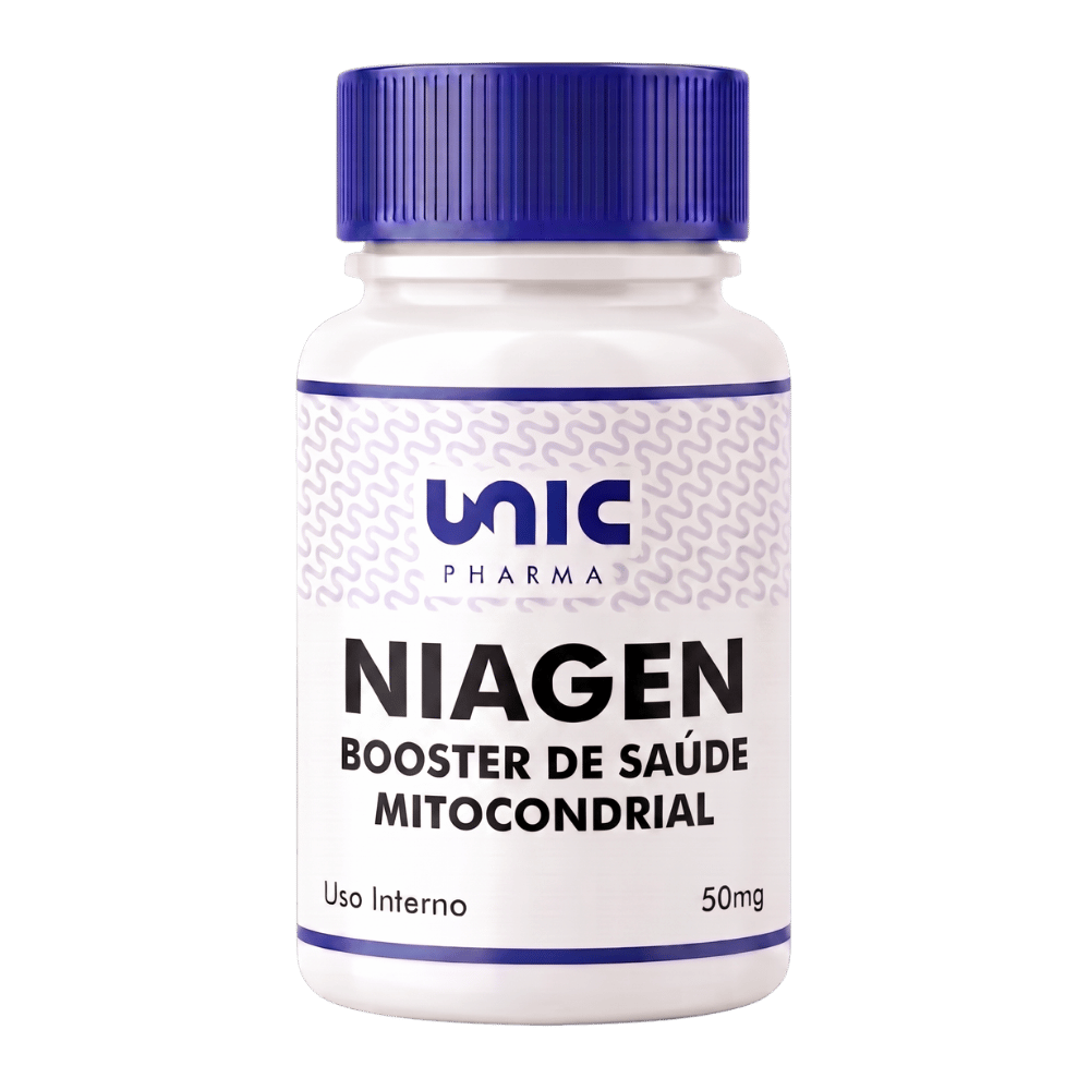 Niagen 50mg- Booster de saúde mitocondrial  30 Cáps