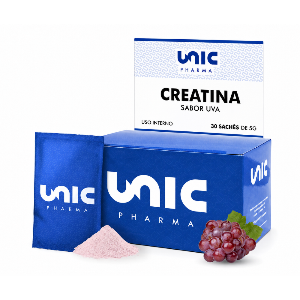 Creatina Sabor uva 5g cada - 30 Envelopes
