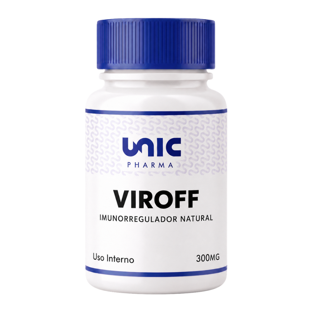 Viroff Imunorregulador Natural  300mg - 60 Cáps