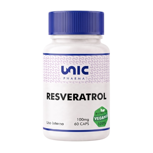 Resveratrol 100mg 60 Cápsulas Vegan