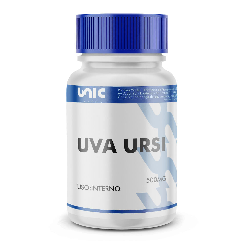 Uva ursi 500mg 30 Cápsulas Vegan