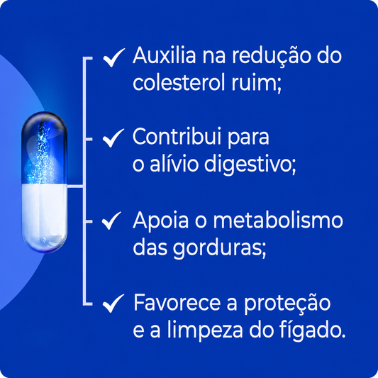 Berinjela 250mg + Alcachofra 250mg 60 Cáps