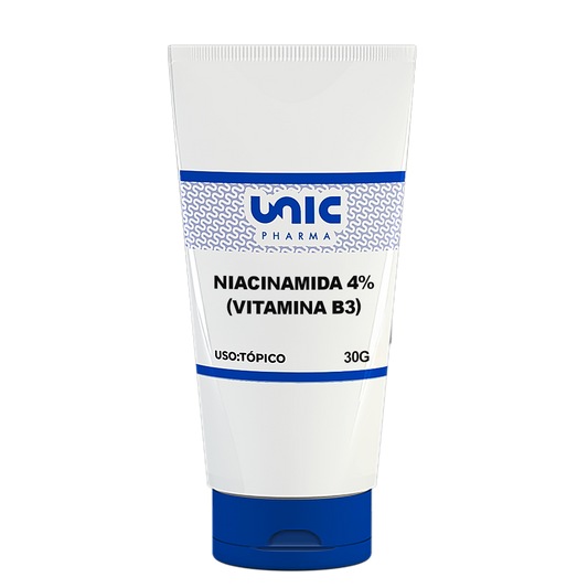 Niacinamida 4%- Gel-Creme  - 30 Gramas