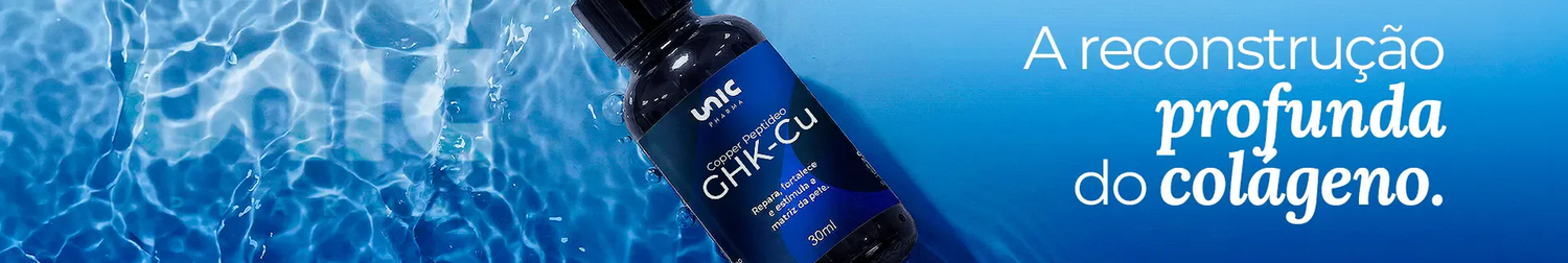Produtos com GHK-Cu Cooper Peptídeo e Associações
