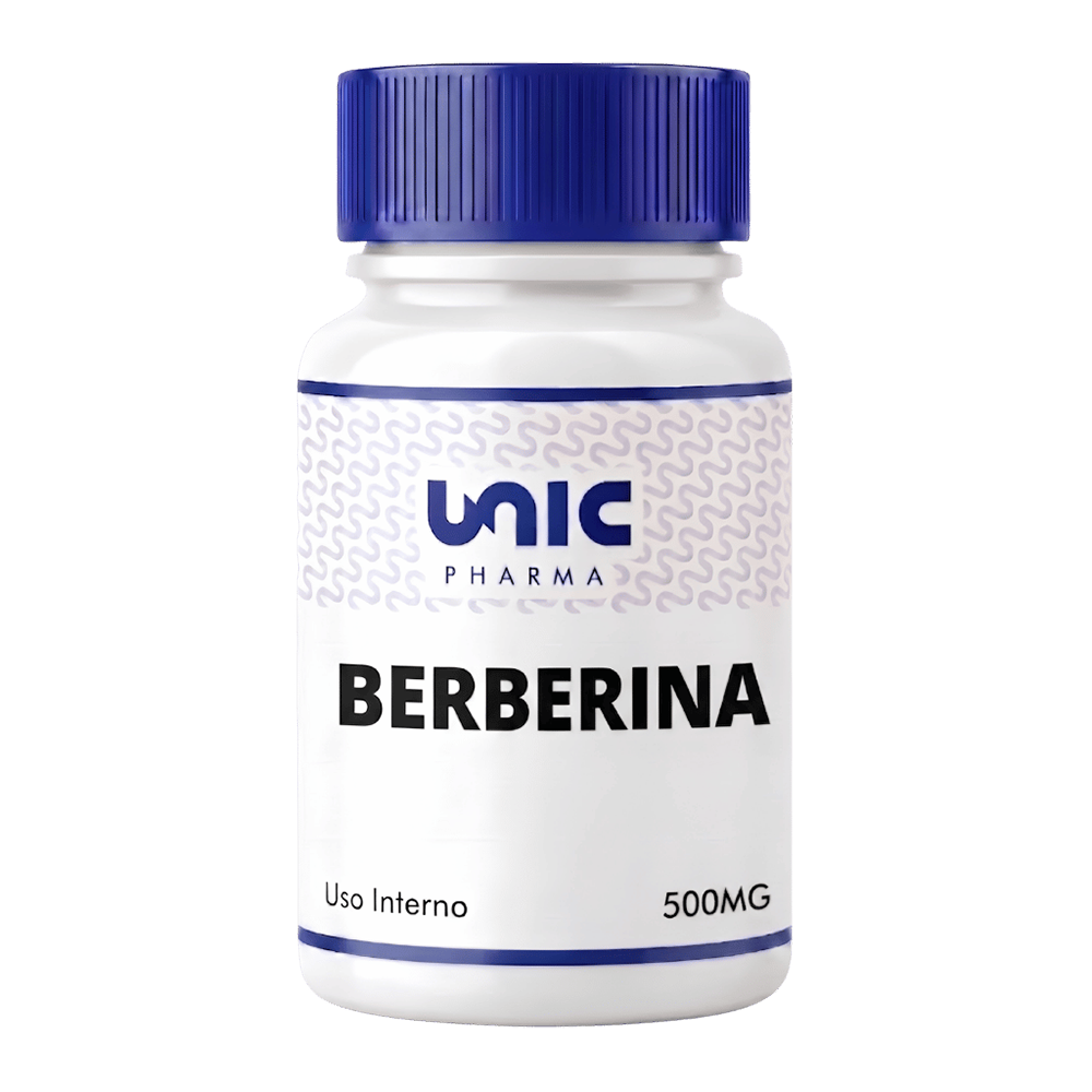 Berberina 500Mg - 60 Cápsulas