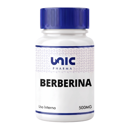 Berberina 500Mg - 60 Cápsulas