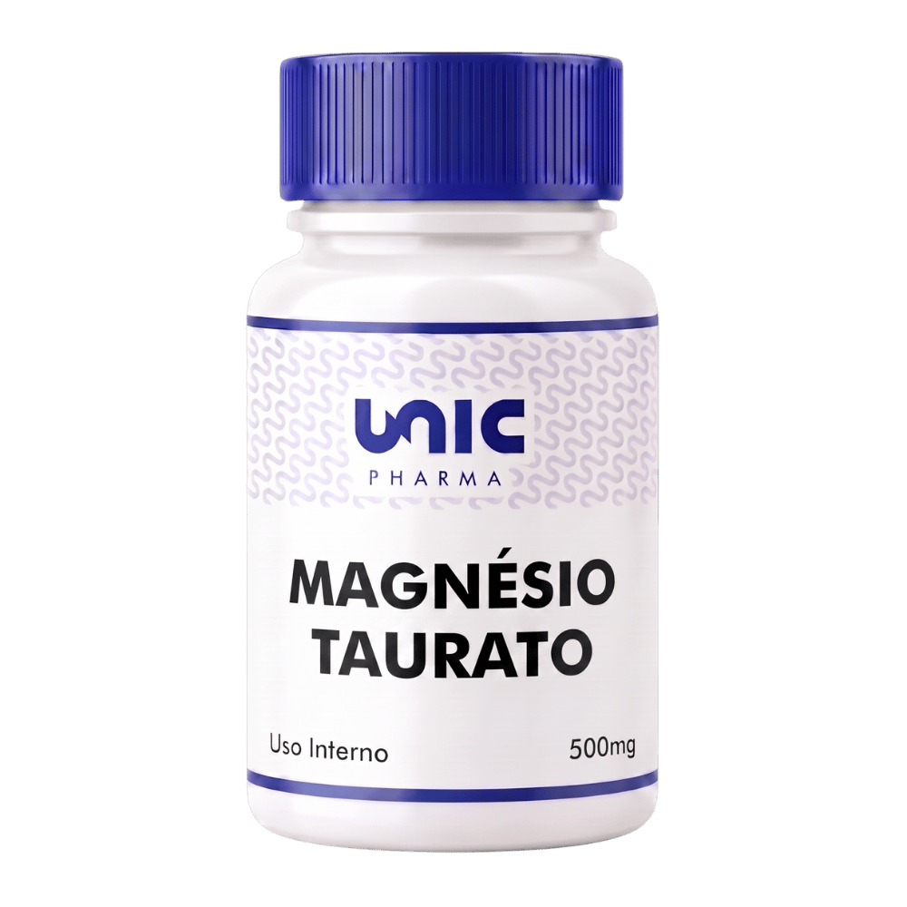 Magnésio Taurato 500mg - 90caps