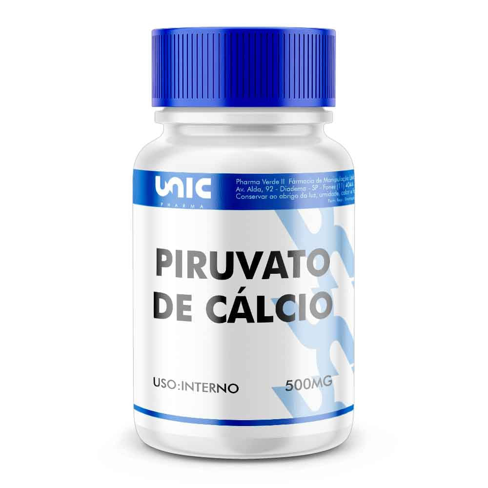 Piruvato de Cálcio 500mg 120 Cáps