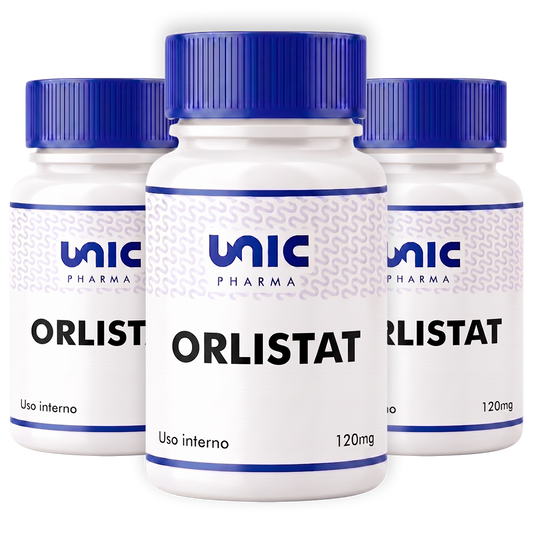 Kit 3 orlistat 120mg de 60 cápsulas