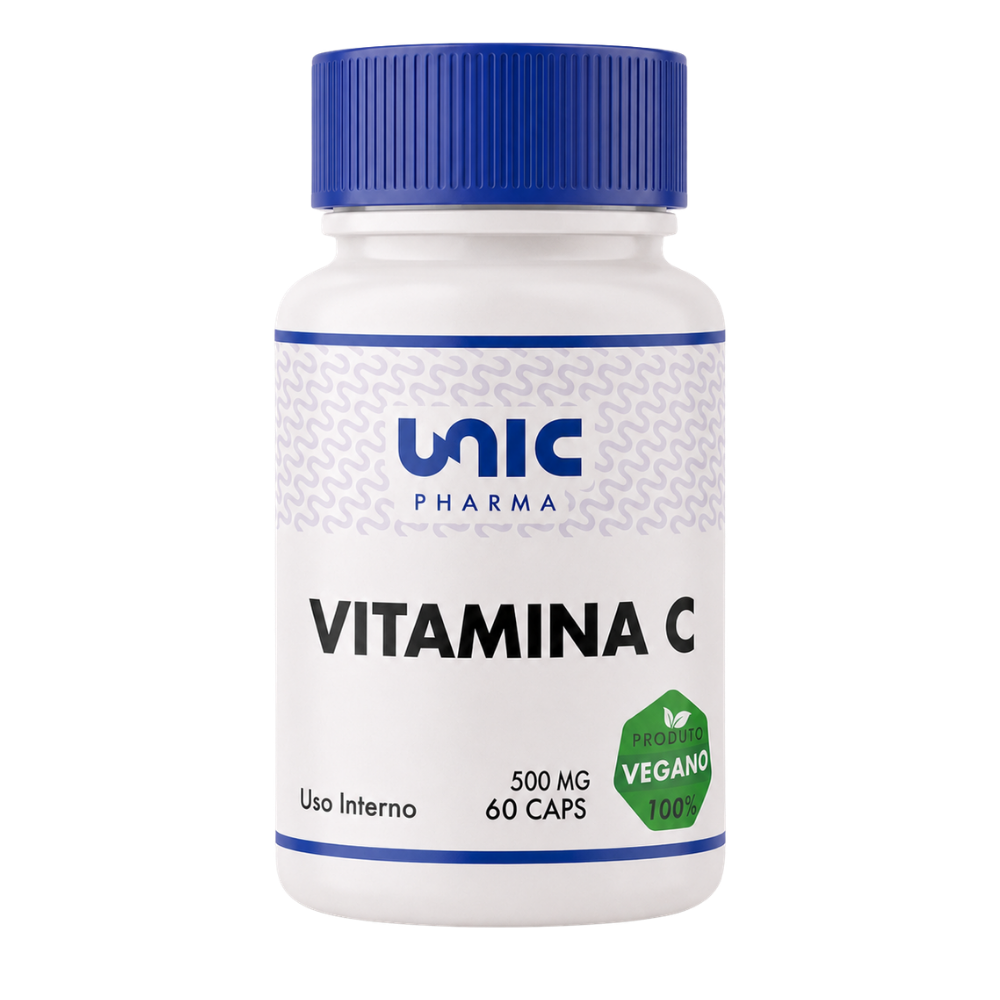 Vitamina C 500mg 60 Cápsulas Vegan
