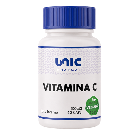 Vitamina C 500mg 60 Cápsulas Vegan