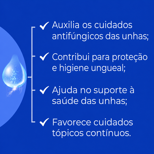 Antimicótico para unhas com Ciclopirox Olamina