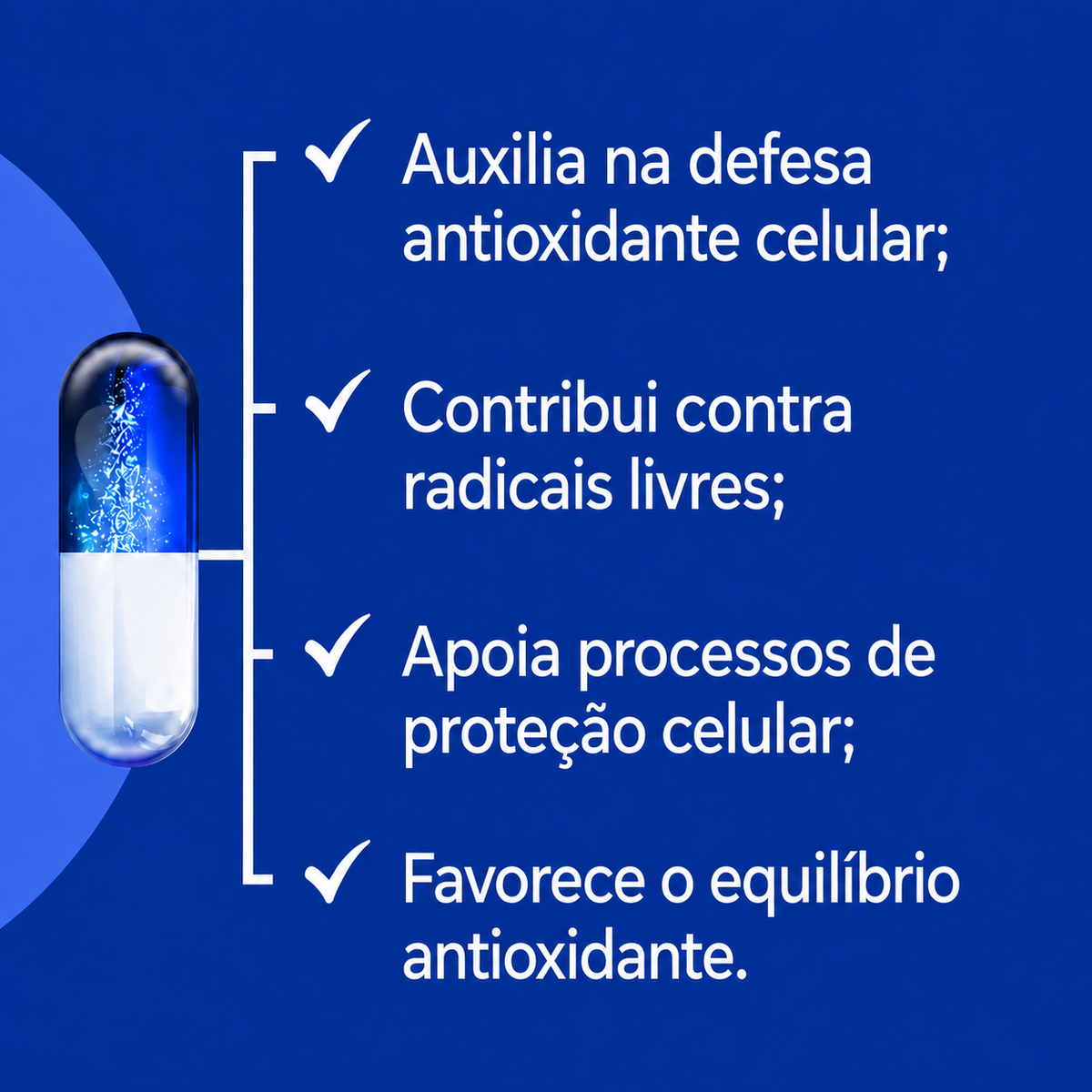 Glutationa 250Mg - 60 Cápsulas