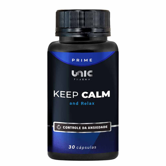 Keep Calm - Controle da ansiedade - 30 Caps