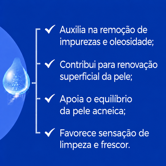 Sabonete antiacne e esfoliante teen
