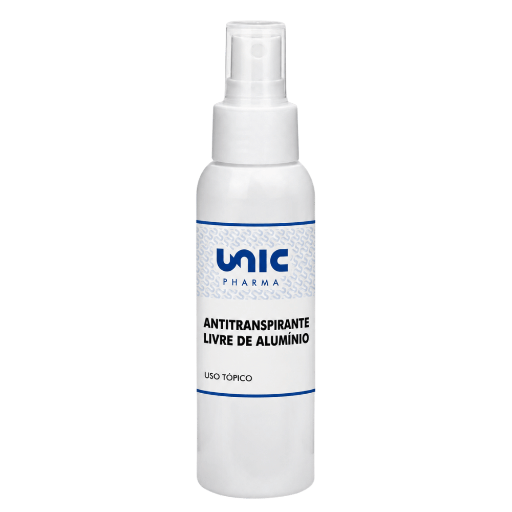 Antitranspirante - Livre De Alumínio - 100 Ml