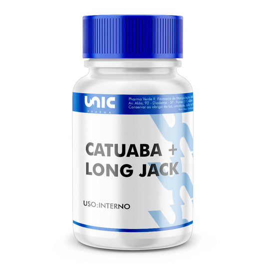 Catuaba  200Mg + Long Jack 500Mg - 60 Doses