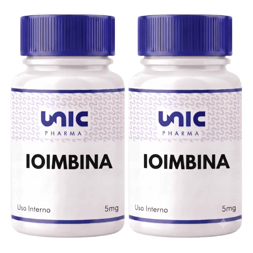 Kit 2 Ioimbina 5mg 60 caps