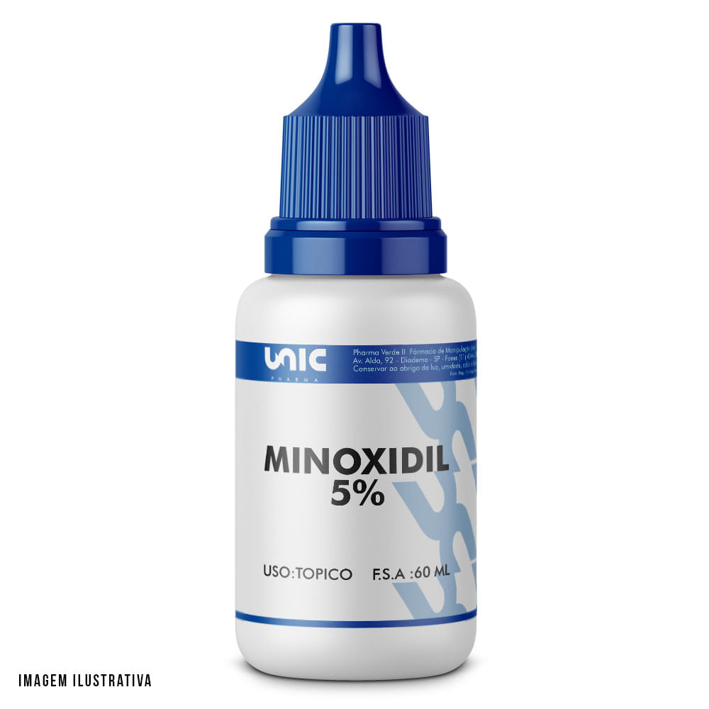Loção minoxidil 5% 60ml