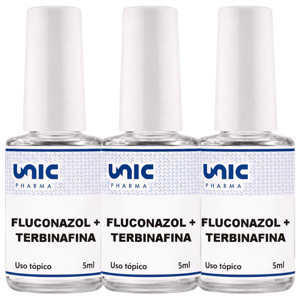 Kit 3 Fluconazol + Terbinafina esmalte
