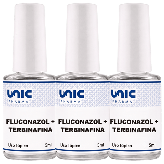 Kit 3 Fluconazol + Terbinafina esmalte