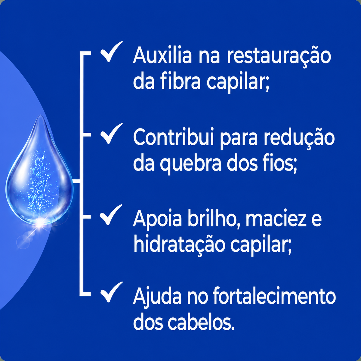 Kit Capilar- Shampoo 100ml e Condicionador 100g  ( Restaurador mais crescimento)