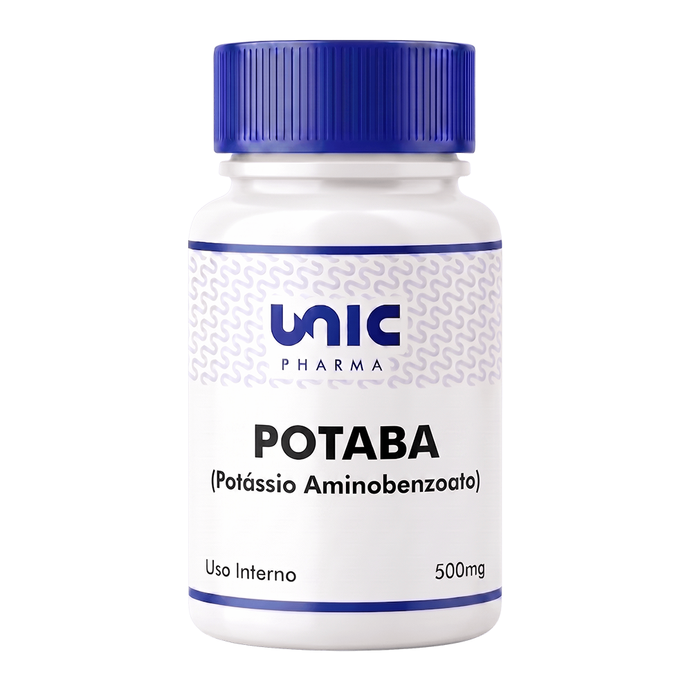 Potaba (potássio Aminobenzoato) 500mg