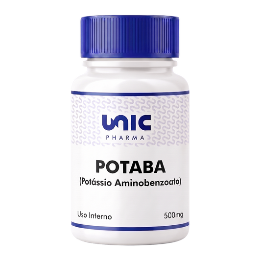 Potaba (potássio Aminobenzoato) 500mg