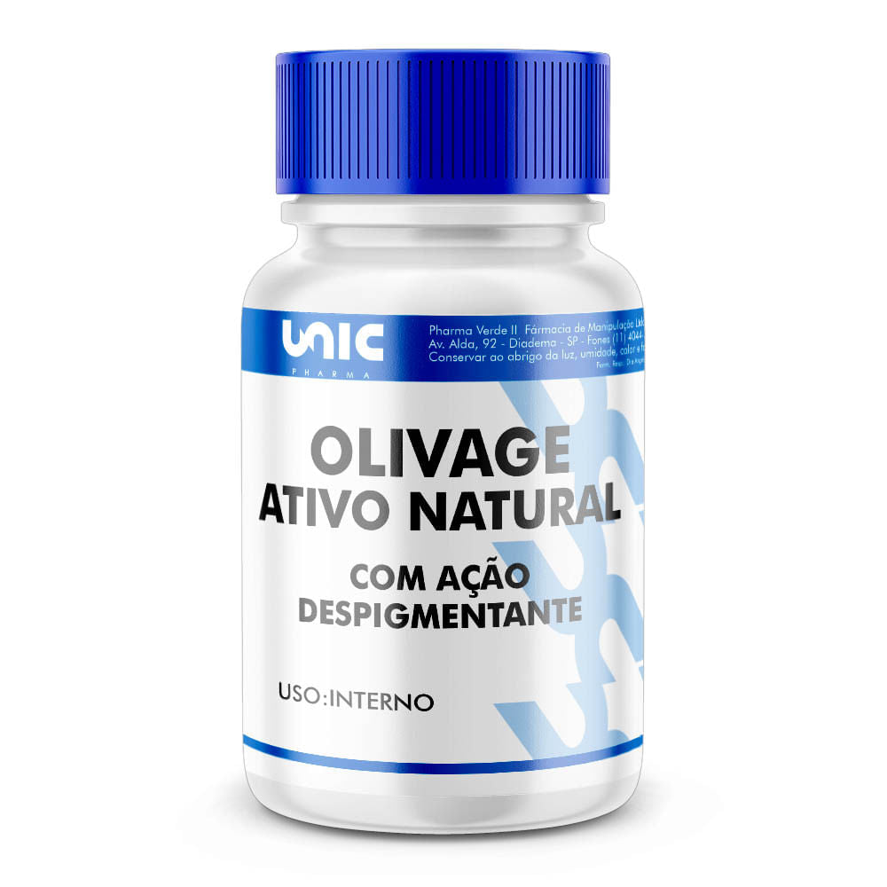Olivage Ativo Natural - Ação Despigmentante 50Mg - 30 Cápsulas