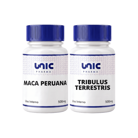 Maca Peruana 500Mg Com Tribullus Terrestris 300Mg - 60 Doses