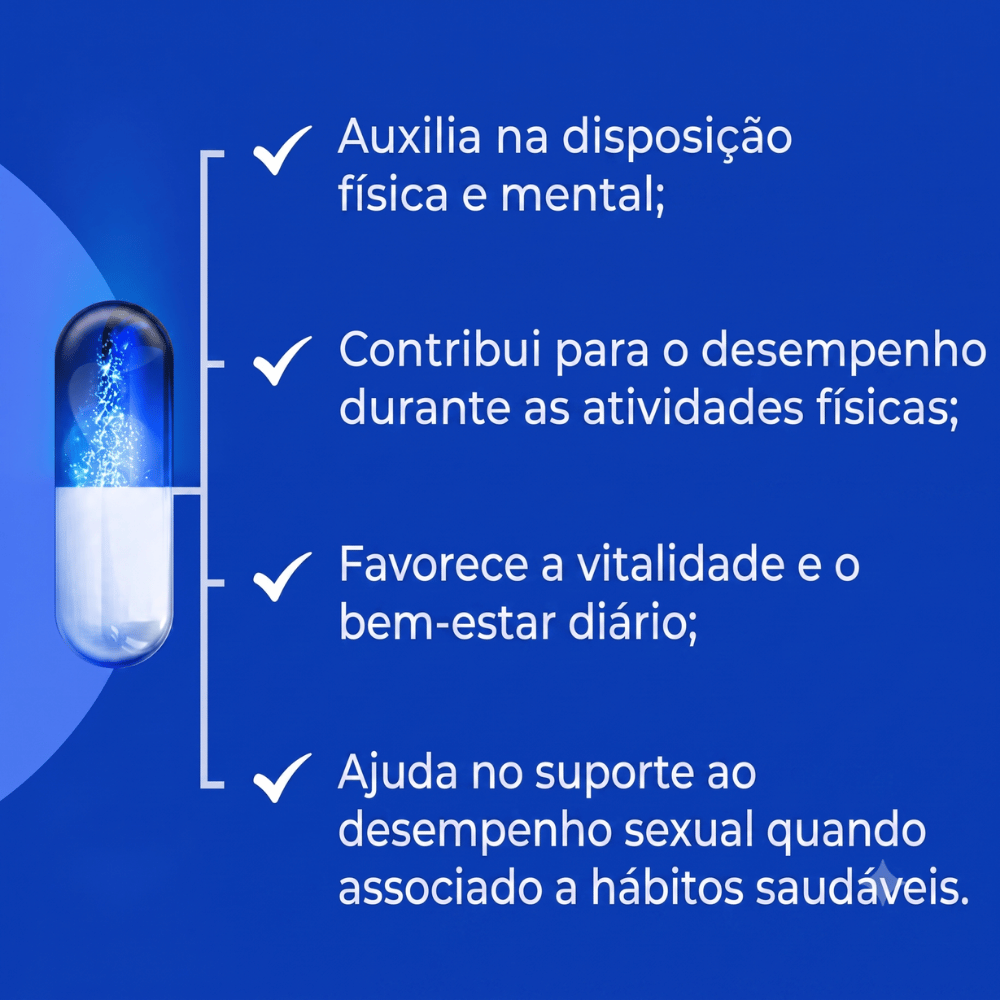 Maca Peruana 500mg 60Cap + Ioimbin 5mg 60caps
