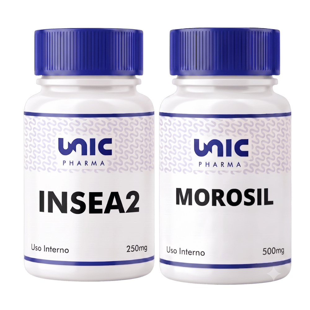 Morosil 500Mg 30 Cápsulas + Insea 2 250Mg - 60 Cápsulas