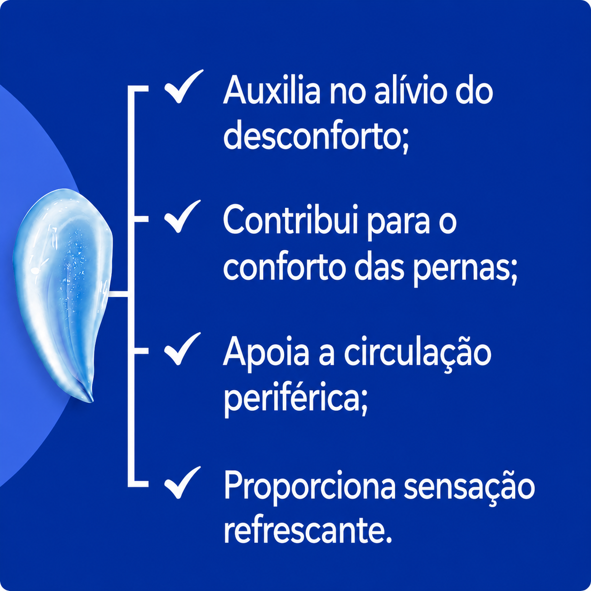 Gel para pernas doloridas 100g