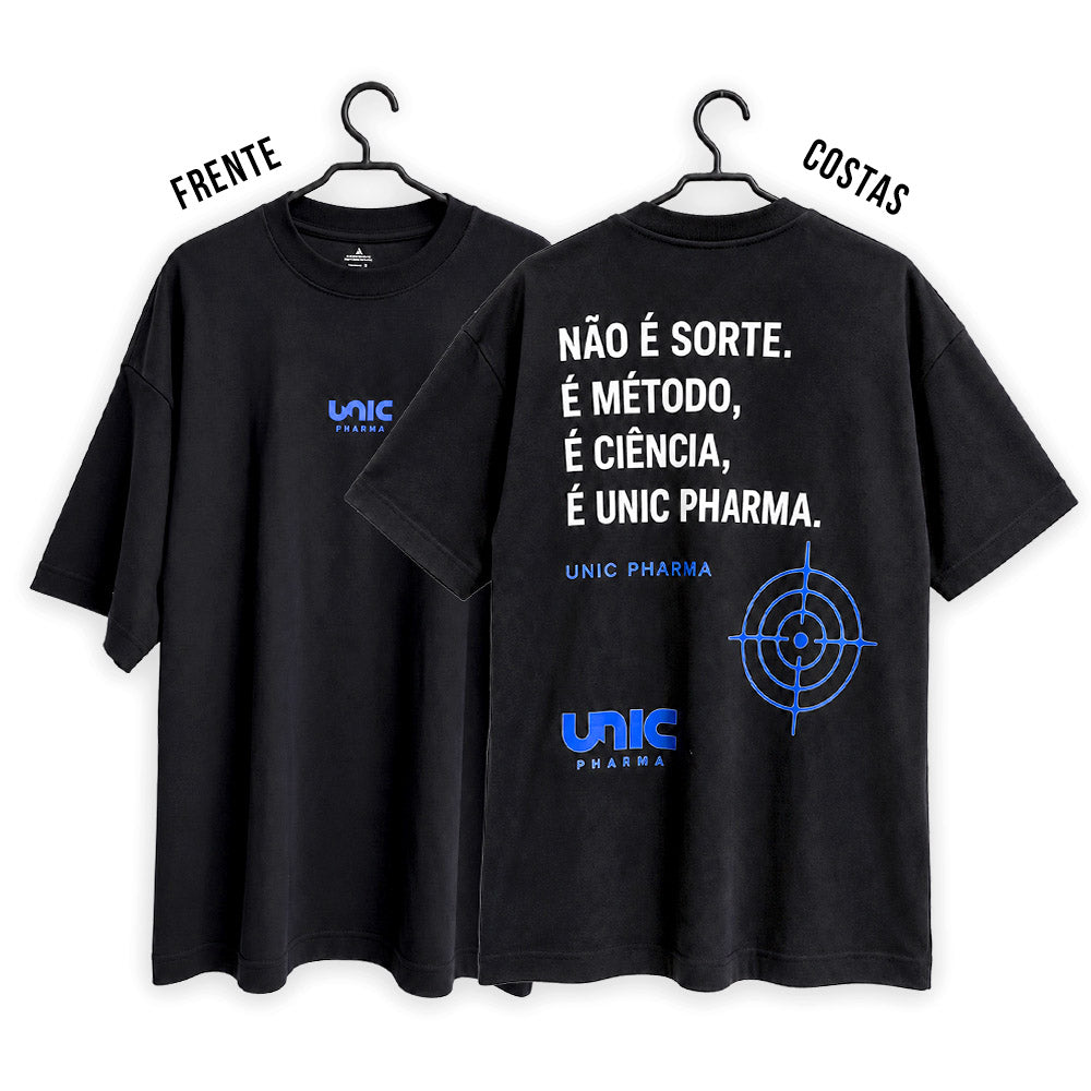 Camiseta Oversize Suedine 230gm Unic Pharma