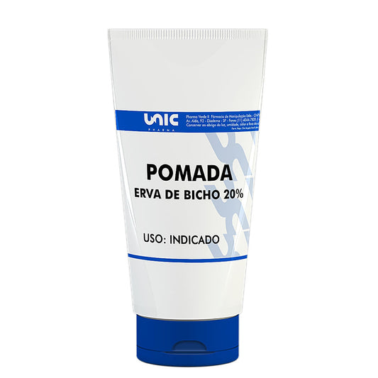 Pomada Erva De Bicho  Para Hemorroida - 100Gr
