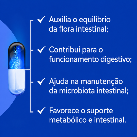 Lactobacillus para emagrecer 60 Cáps