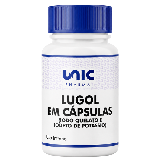 Lugol em Cápsulas – Suporte nutricional para função - 120 caps