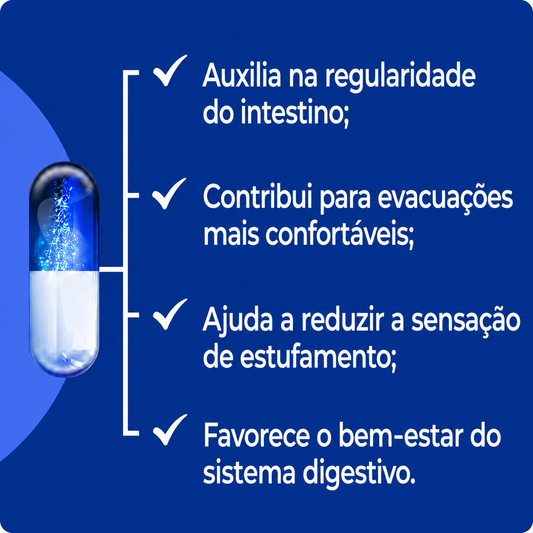 Regulador para intestino preguiçoso 60 doses