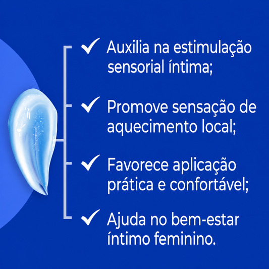 Gel Estimulante Feminino Com  Alprostadil - 15Gr