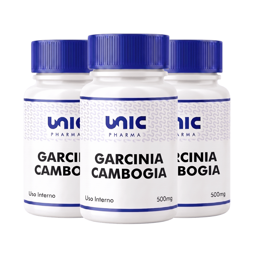 Kit 3 Frascos de Garcinia cambogia 500mg 60caps