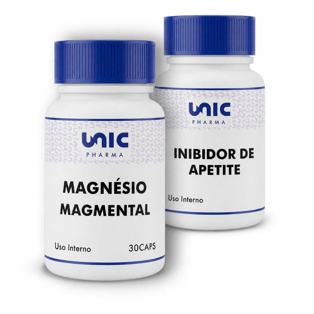 Kit MagMental 30 caps mais Inibidor de Apetite 60 Cáps