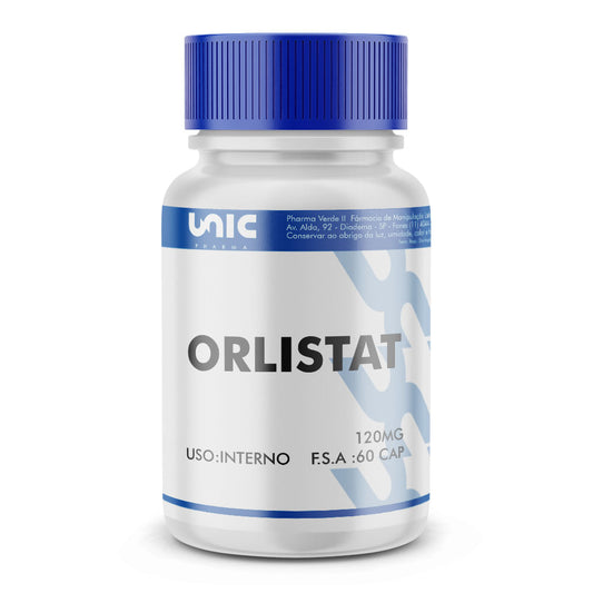 Orlistate 120mg com 60 capsulas