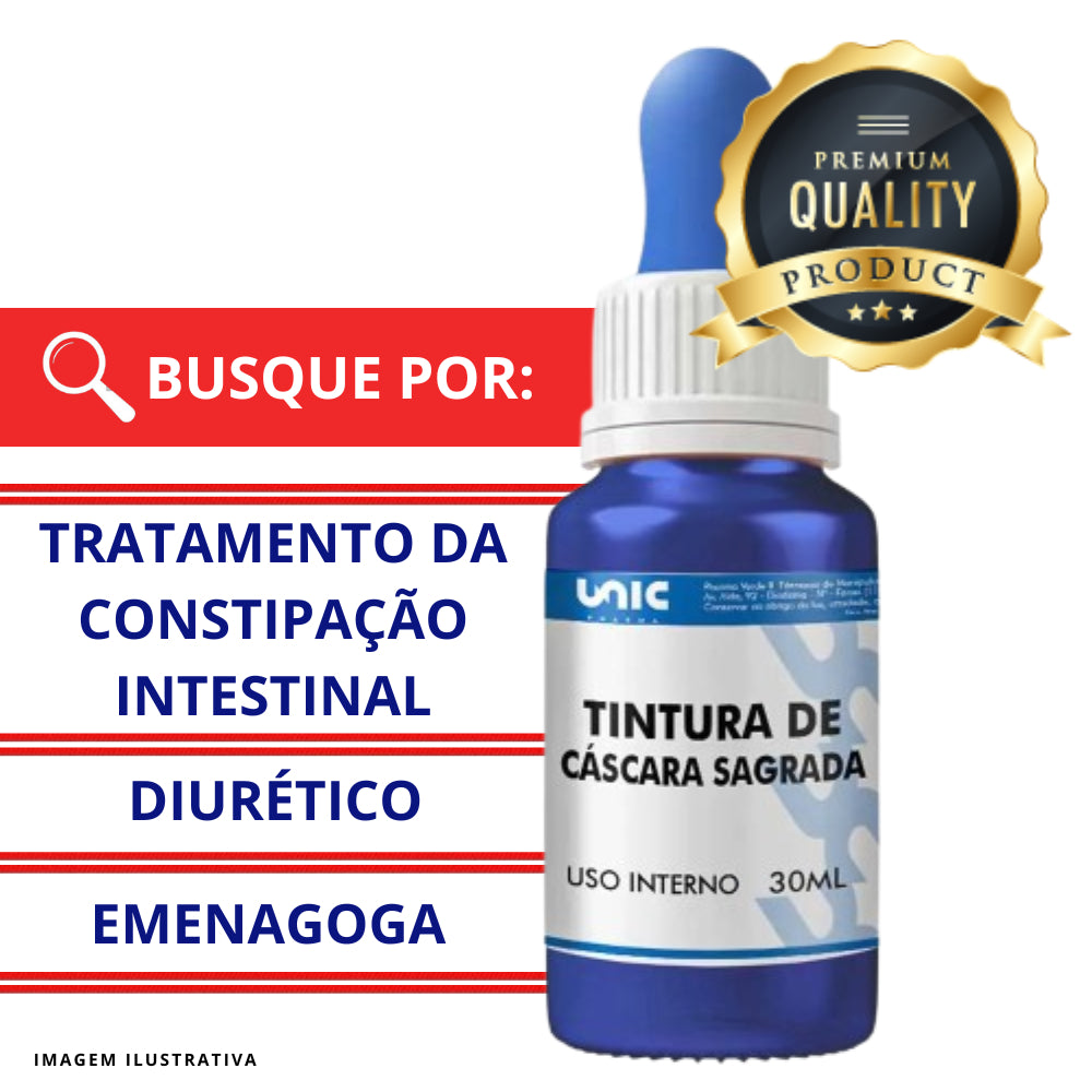 Tintura de Cascara Sagrada 30ml