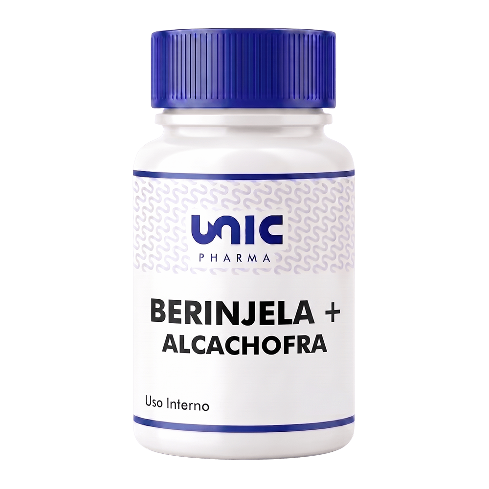Berinjela 250mg + Alcachofra 250mg 60 Cáps