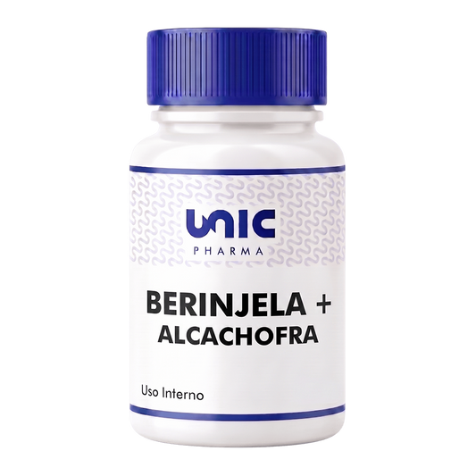 Berinjela 250mg + Alcachofra 250mg 60 Cáps