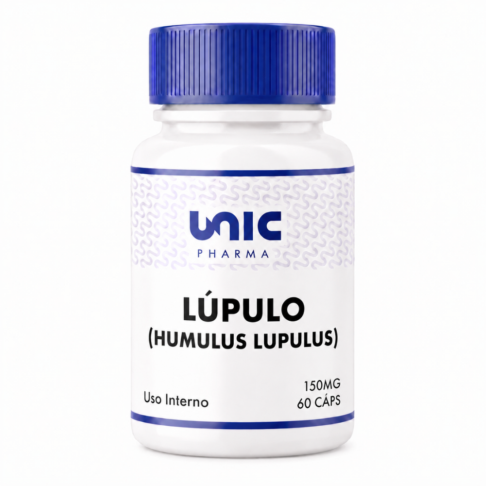 Lúpulo (Humulus lupulus) 150mg - 60 Cápsulas