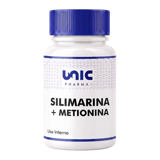 Silimarina + Metionina - 60 Cápsulas